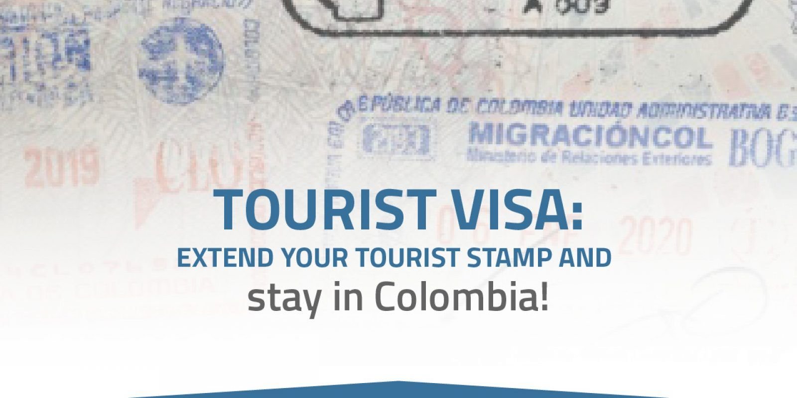 colombia extend tourist visa online