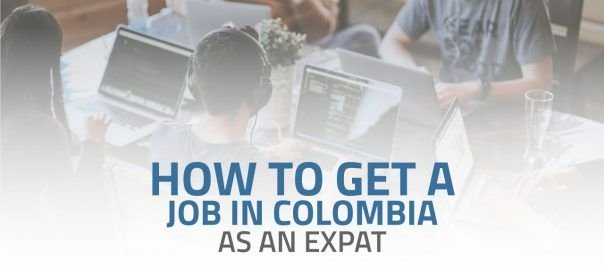 get an expat job colombia