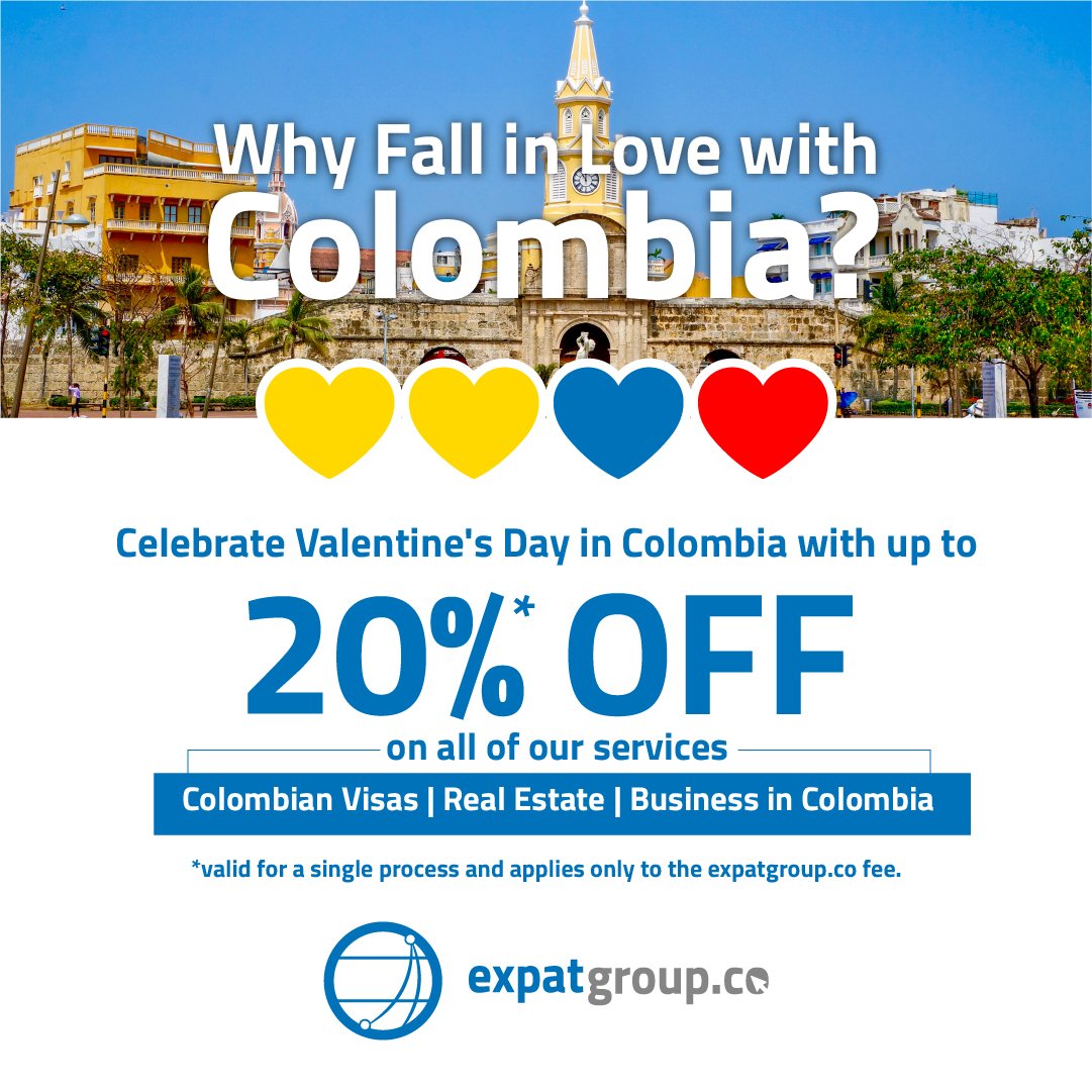 Celebrate Valentine's Day in Colombia