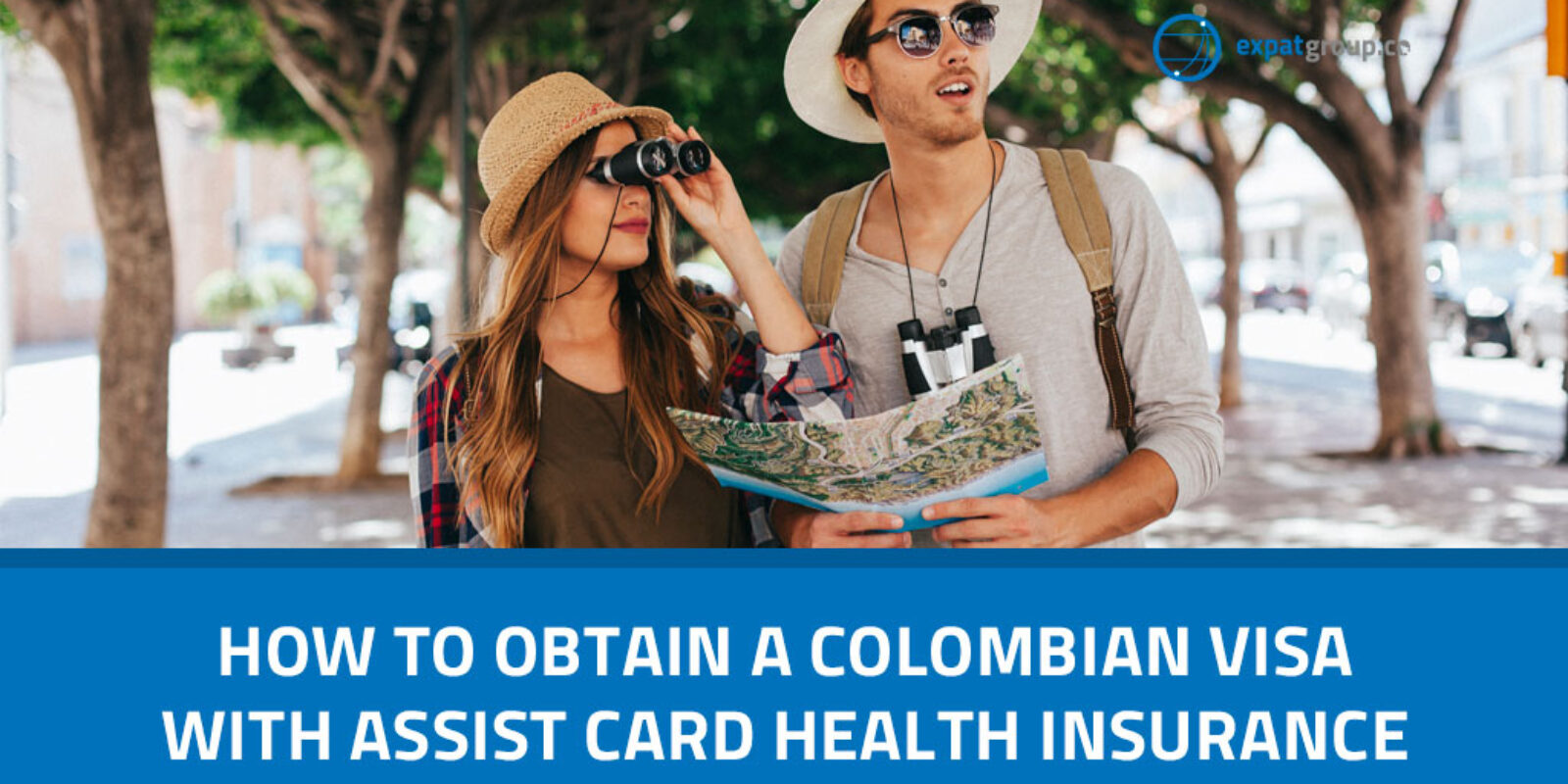 how to obtain a colombian visa with assist card health insurance