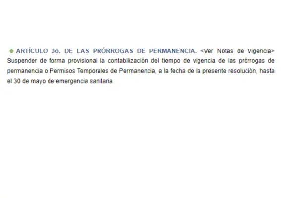 Artículo 3 Resolución 0918 de 2020