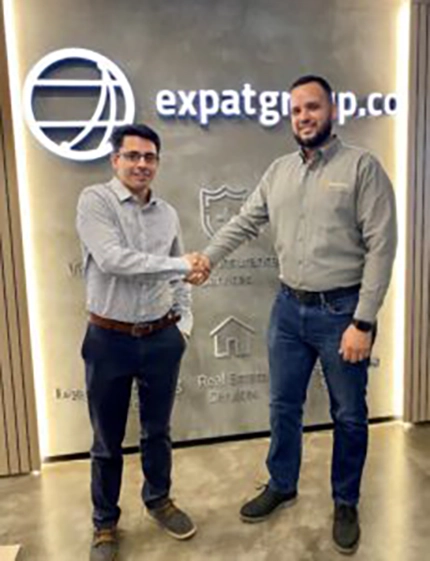 Yunisbel Pazos y Jaime Aristizabal - CEO de expatgroup.co