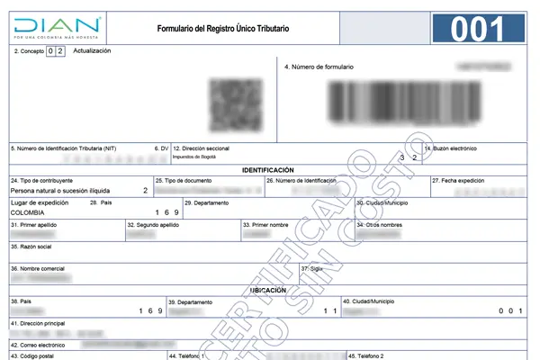 Registro Único Tributario (RUT)