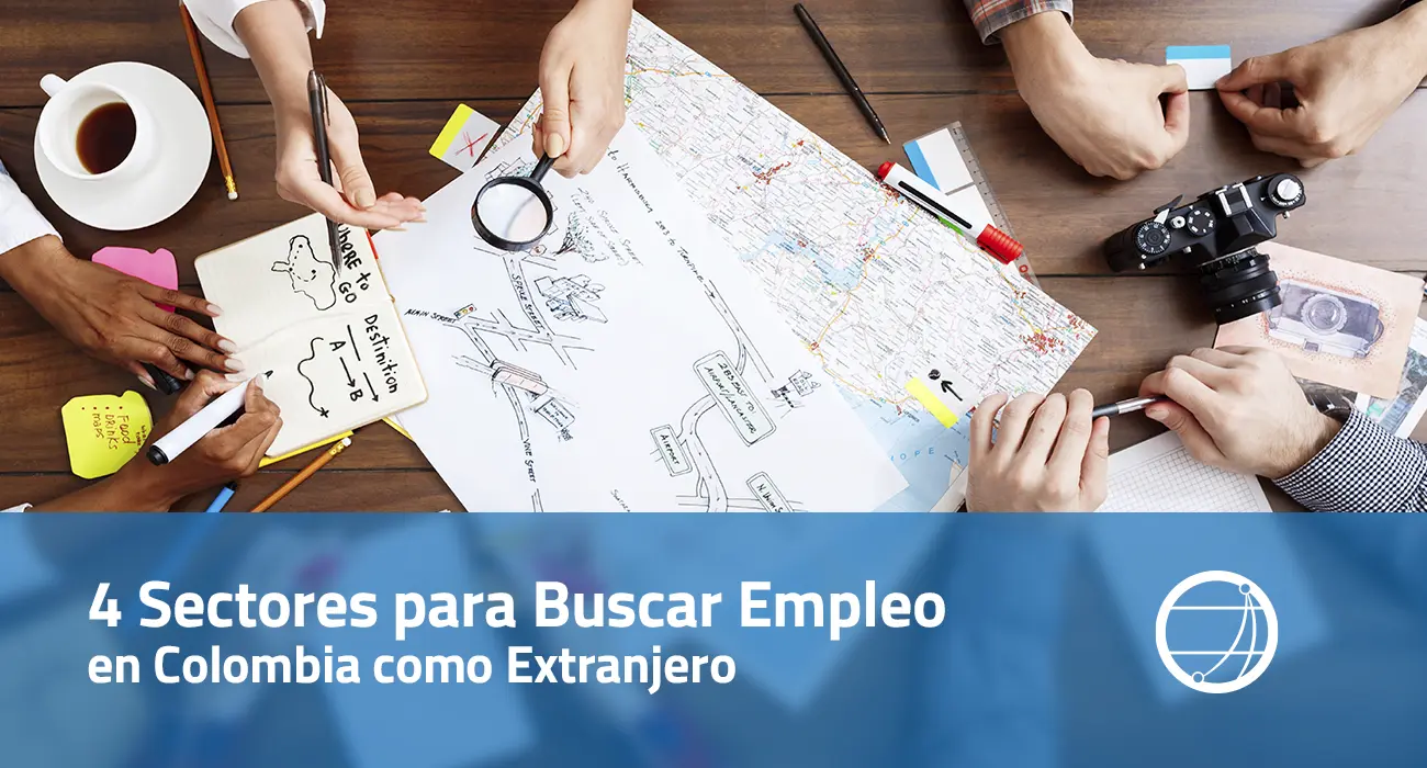Sectores para Buscar Empleo en Colombia como Extranjero