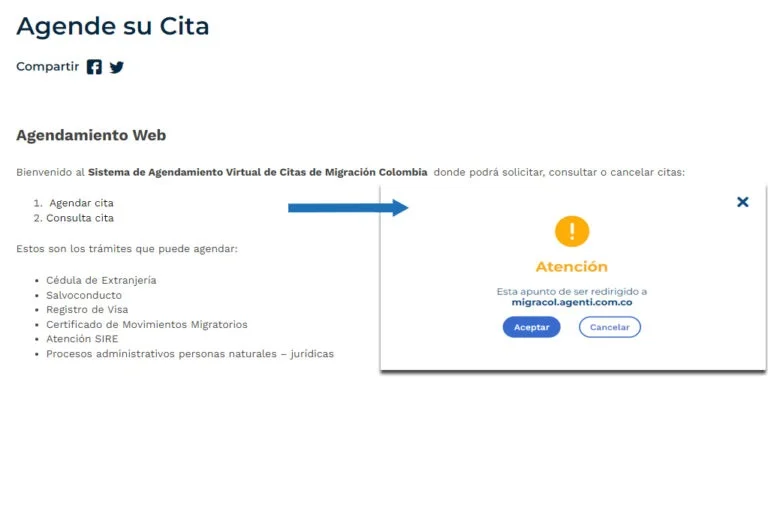 Concierte una cita para solicitar su cédula de extranjería