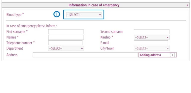 Información para Emergencias
