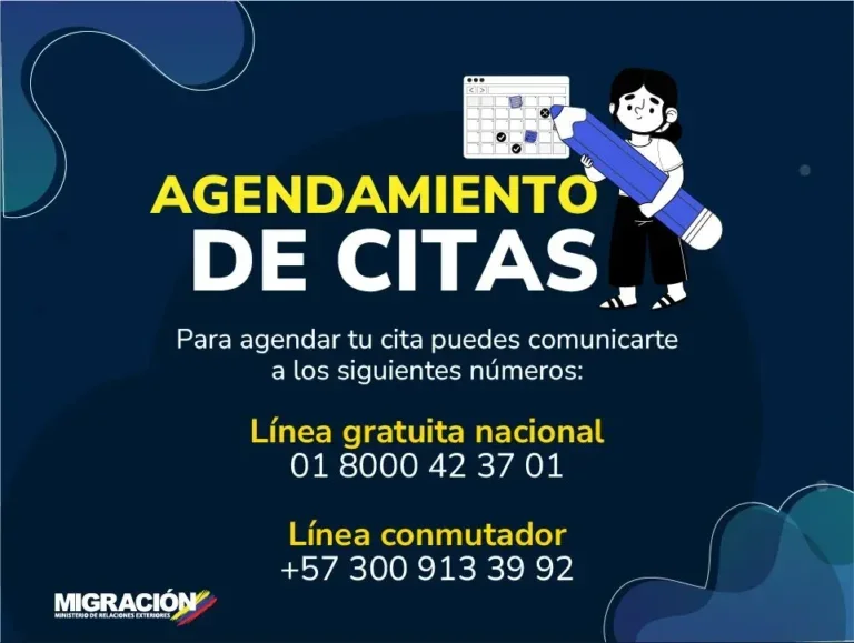 Citas de Migración Colombia ahora serán telefónicas por contingencia