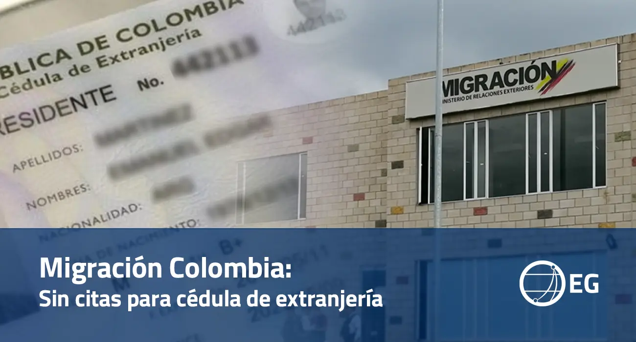 Migración Colombia: Sin citas para cédula de extranjería