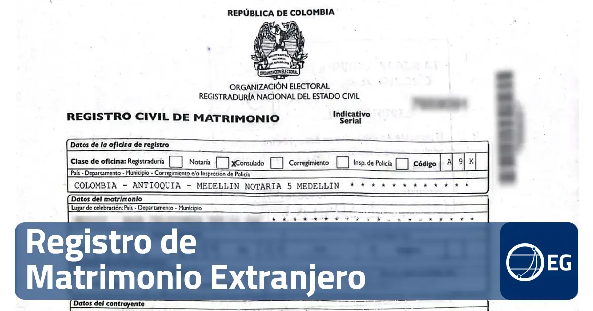 Realiza Tu Registro De Matrimonio Extranjero En Colombia Expatgroup