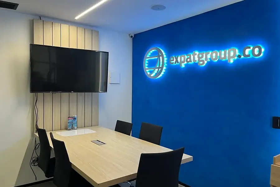Oficina de expatgroup.co en Medellin, Colombia