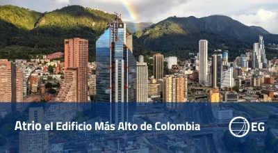 Atrio el Edificio Más Alto de Colombia