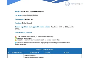 Basic Paperwork Review Service