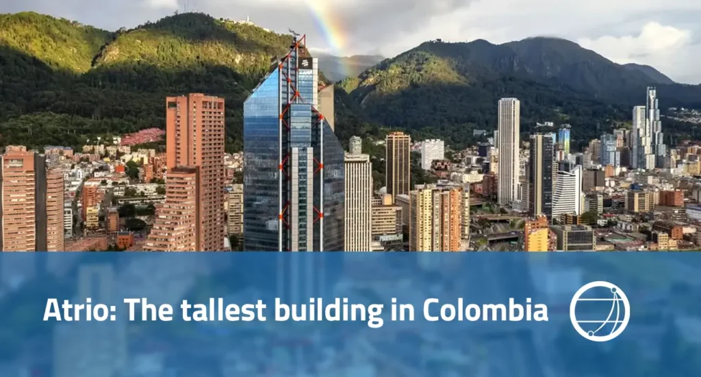 Atrio the tallest building in Colombia