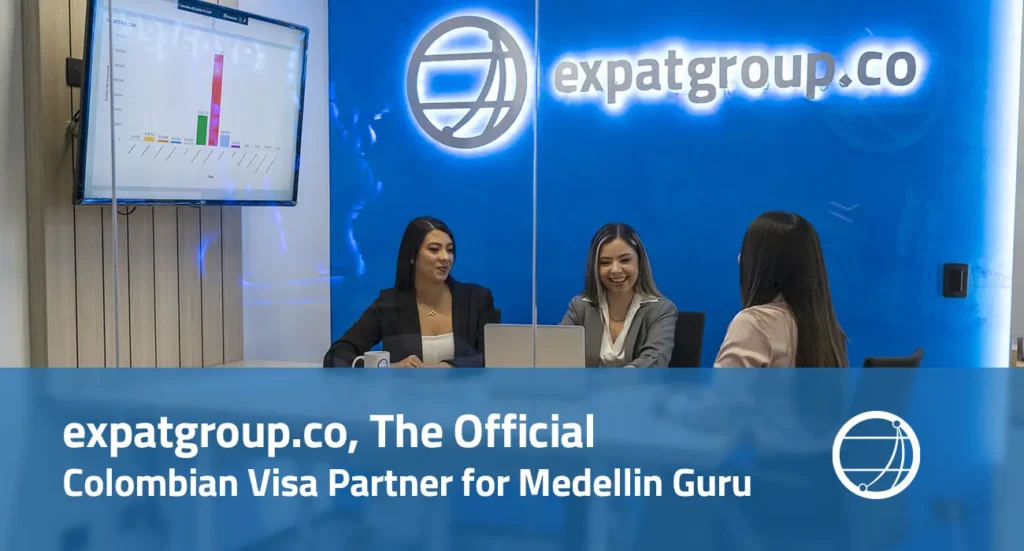 expatgroup.co, the official Colombian visa partner for Medellin Guru