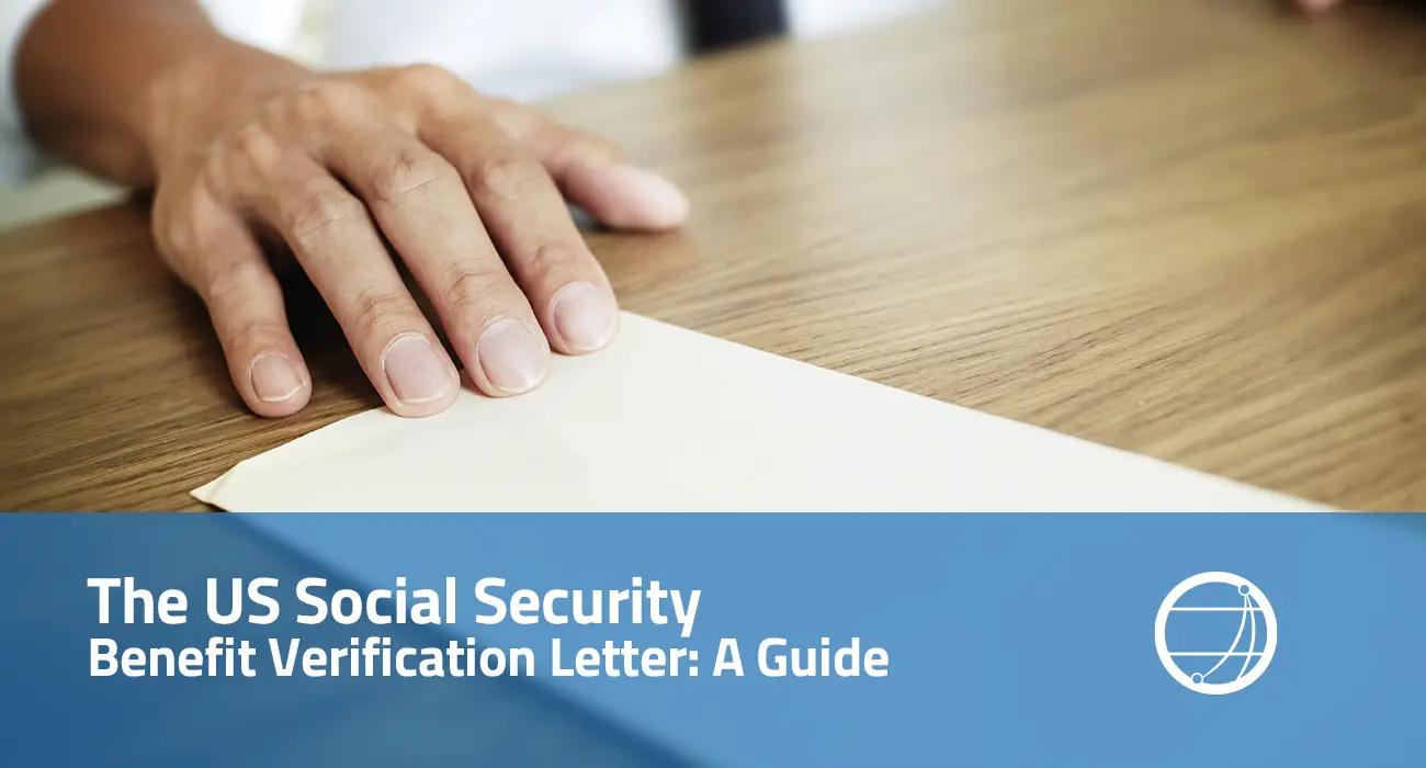 The US Social Security Benefit Verification Letter A Guide