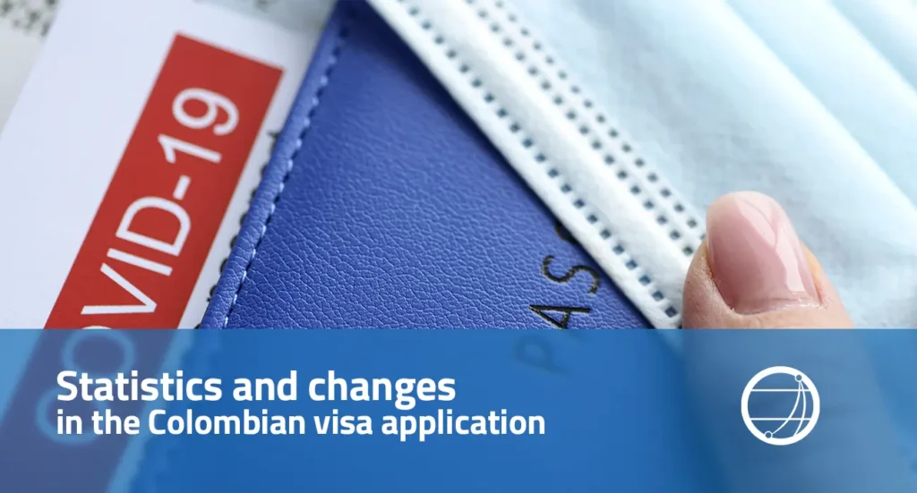 Statistics and changes in the Colombian visa application - 2020