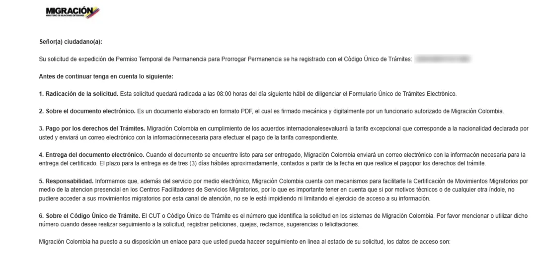 Check the email you'll receive regarding your application