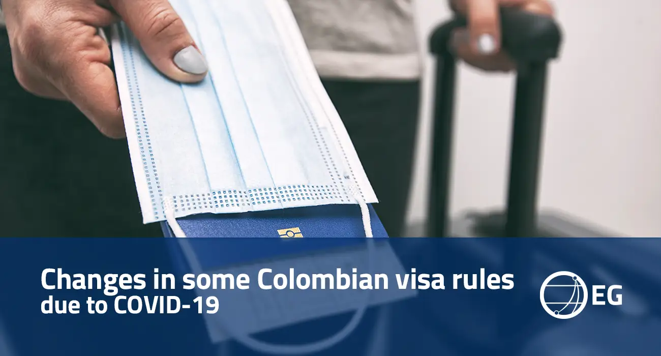 Changes in some Colombian visa rules due to COVID-19
