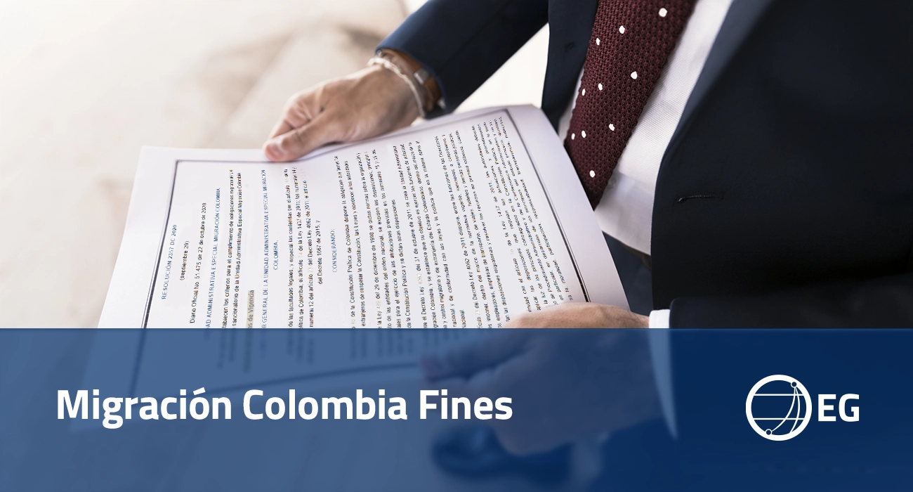 Migración Colombia Fines