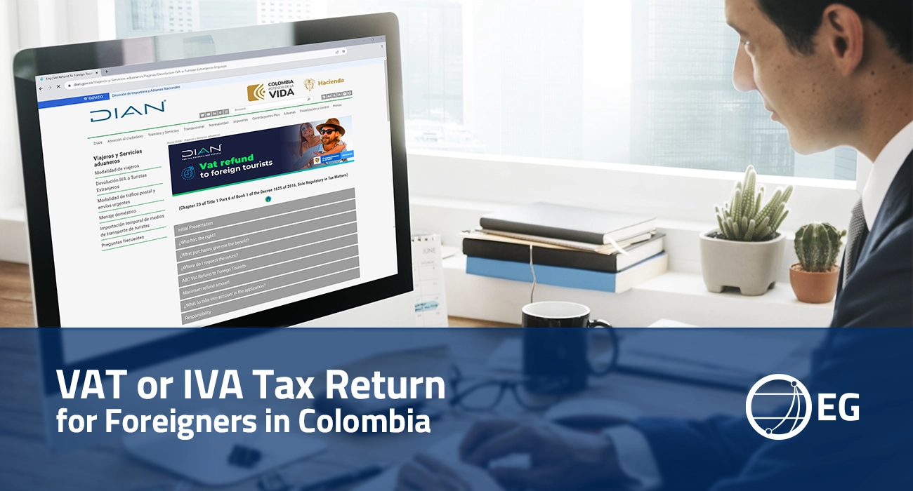 VAT or IVA Tax Return for foreigners in Colombia