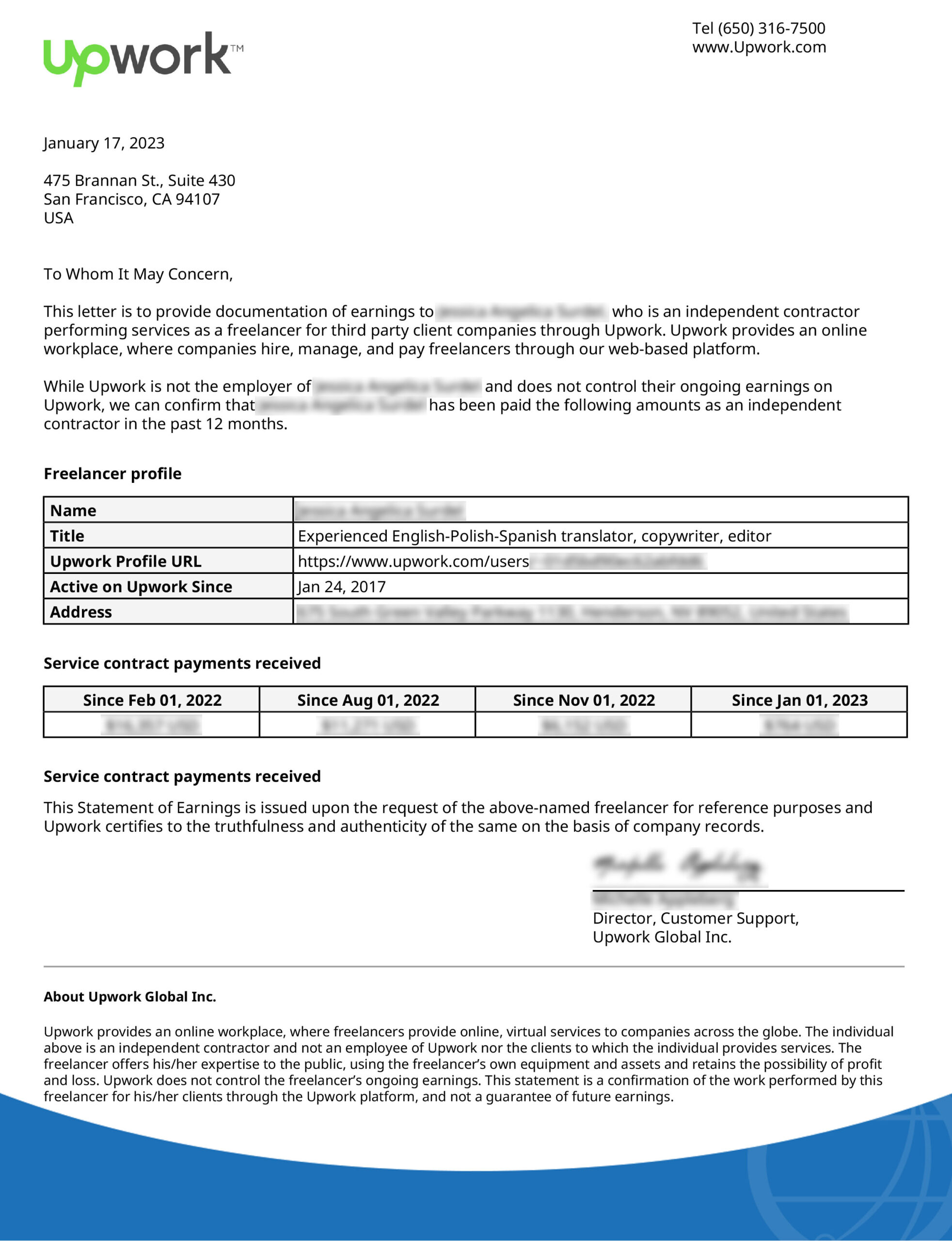 Upwork Certification