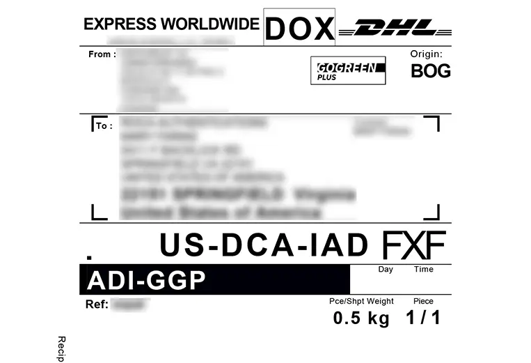 International Courier Delivery