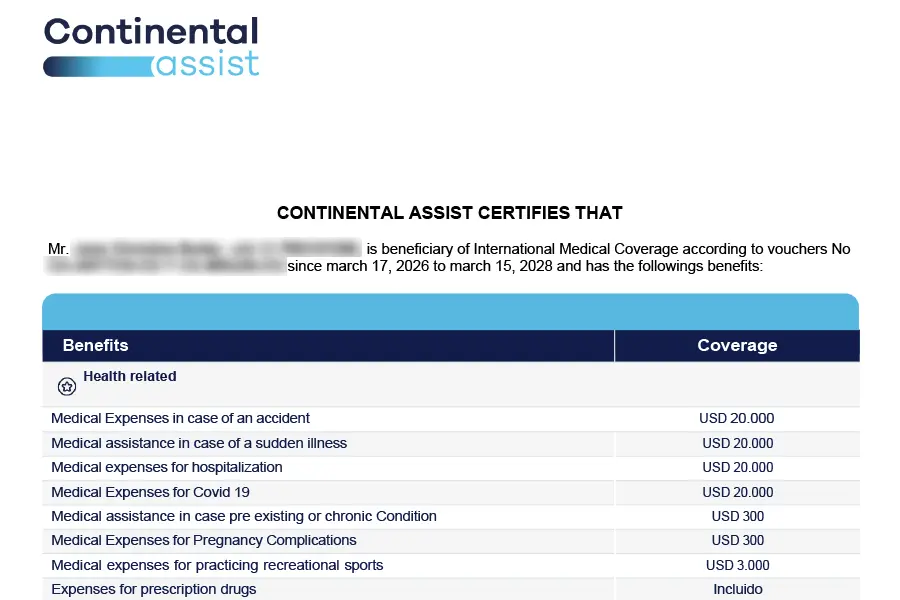 expatgroup.co has alliances to issue two-year insurance policies