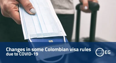 Changes in some Colombian visa rules due to COVID-19