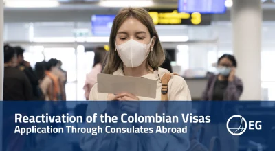 Reactivation of the Colombian visas application through consulates abroad