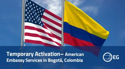 Temporary Activation – American Embassy Services in Bogotá, Colombia