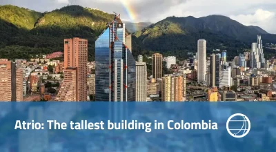 Atrio the tallest building in Colombia