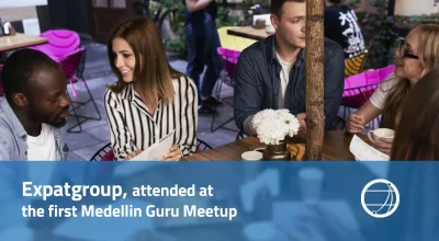 Expatgroup, attended at the first Medellín Gurú Meetup