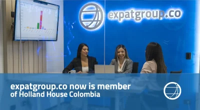expatgroup.co now is member of Holland House Colombia