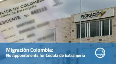 Migración Colombia No appointments for Cédula de Extranjería