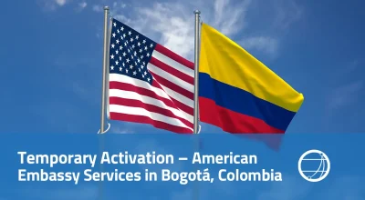 Temporary Activation – American Embassy Services in Bogotá, Colombia